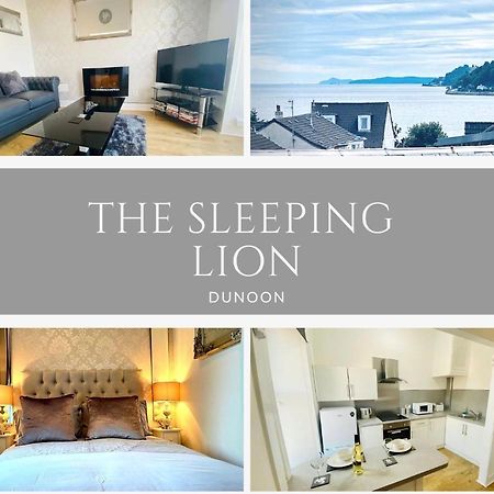 The Sleeping Lion - Dunoon Holiday Home Exteriér fotografie