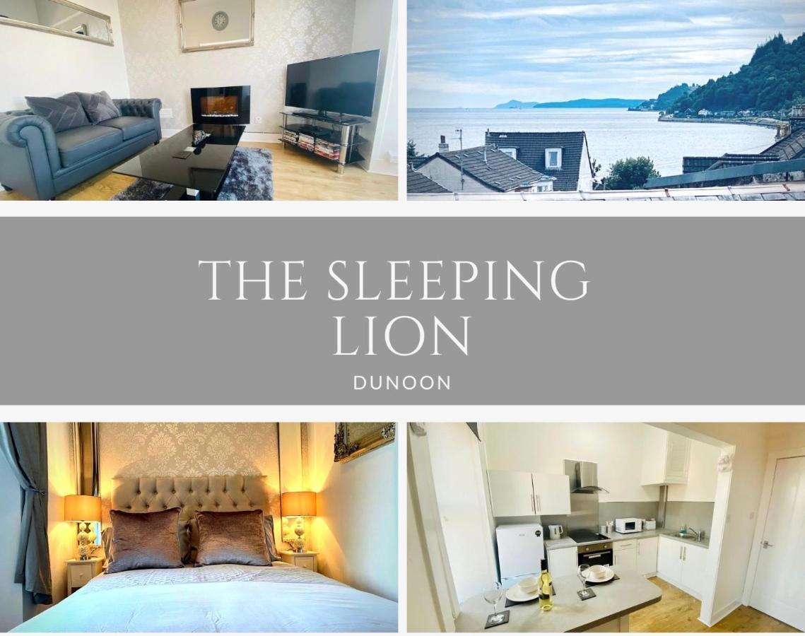The Sleeping Lion - Dunoon Holiday Home Exteriér fotografie