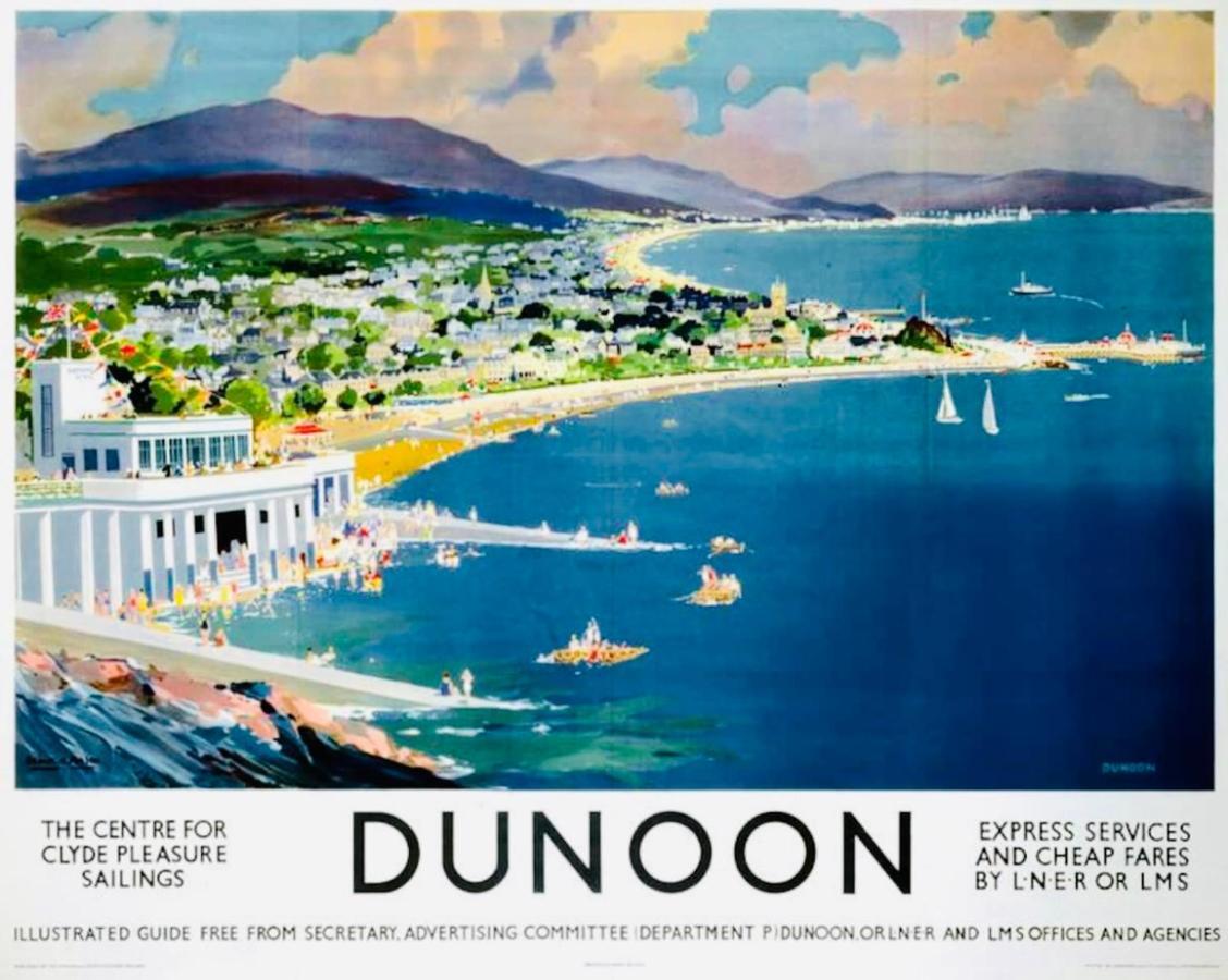 The Sleeping Lion - Dunoon Holiday Home Exteriér fotografie